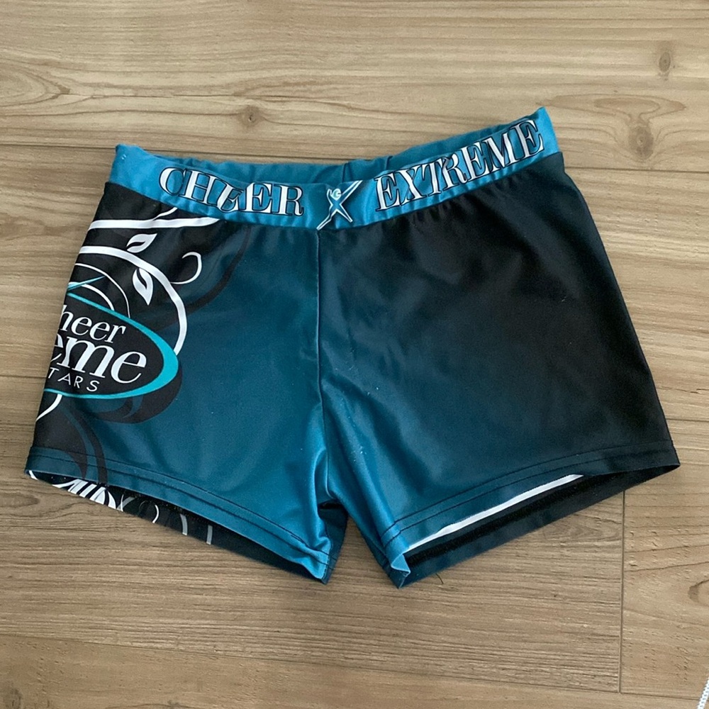 Cheer Extreme spandex shorts